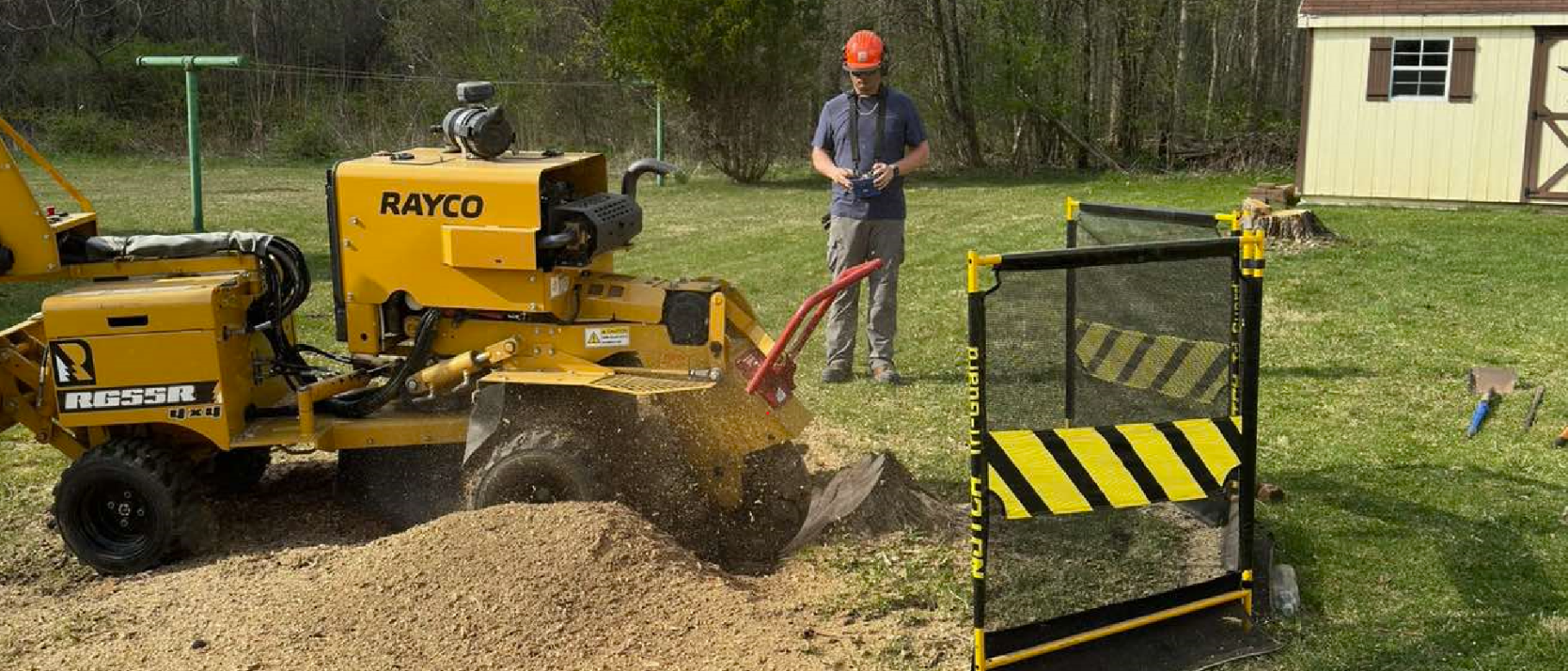 fast and efficient stump grinding service | D&D Stumps