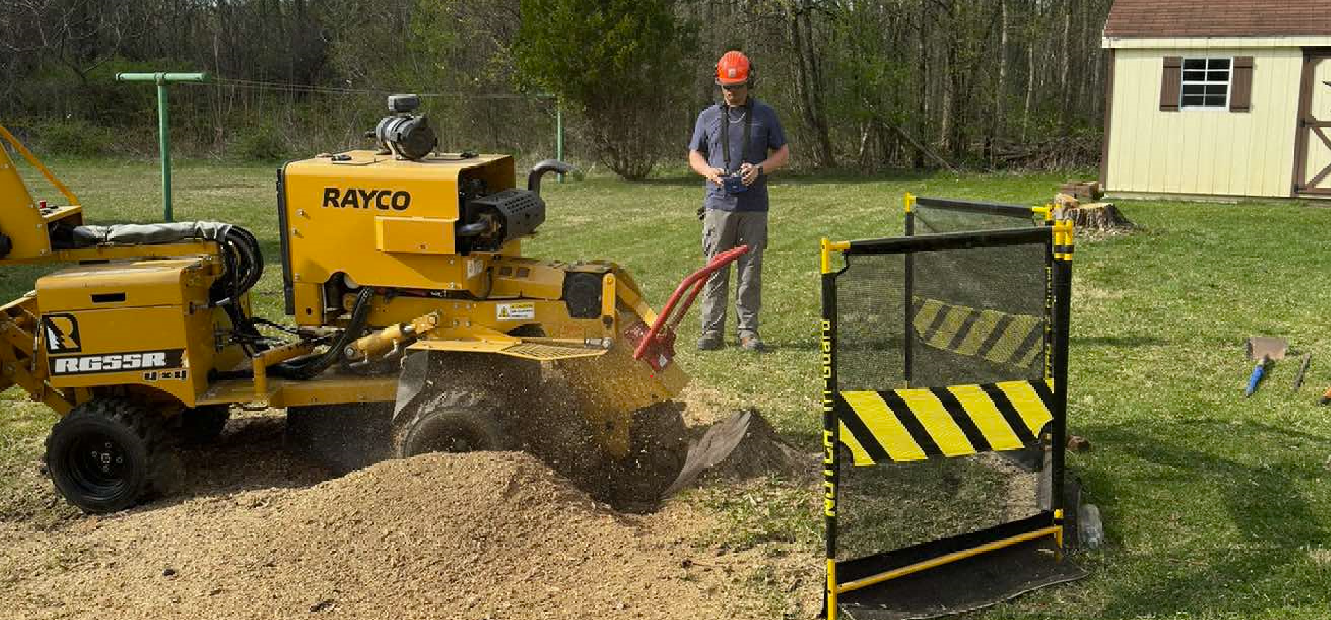 fast and efficient stump grinding service | D&D Stumps